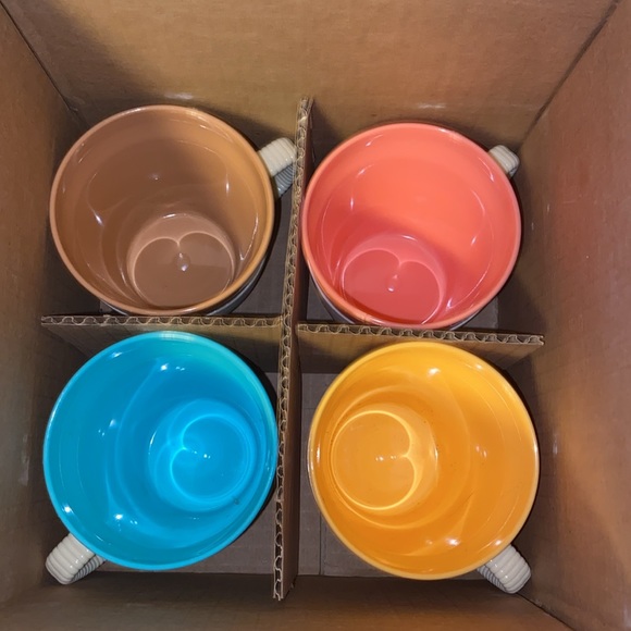 Thermo-Temp set of 8 mugs keep drinks hot or cold Vintage - Picture 3 of 14